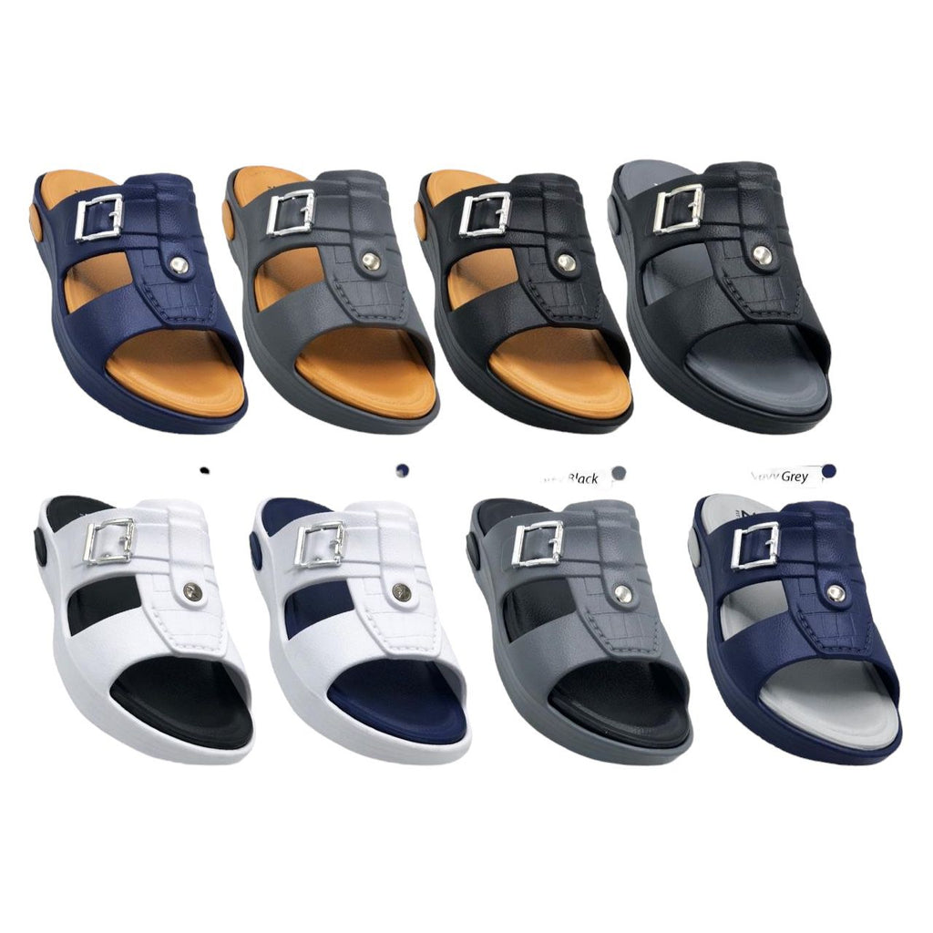 Premium EVR Dual-Buckle Comfort Slides|ZEE-5033